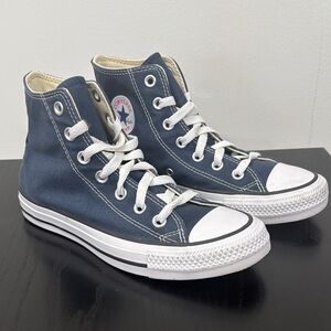 Converse Blue High-Top Sneakers